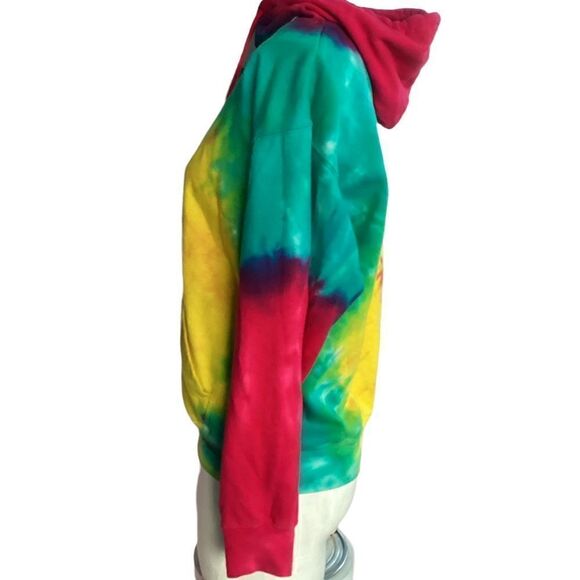 Zunie medium tie dye hoodie. 0648 - Picture 6 of 9